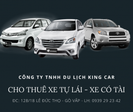 CHO THUÊ XE Ô TÔ, XE TỰ LÁI, XE DU LỊCH TẠI TP.HCM