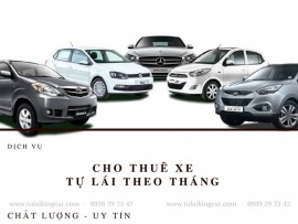 DỊCH VỤ CHO THUÊ XE THÁNG SIÊU TIẾT KIỆM CHI PHÍ TẠI TULAIKINGCAR.COM